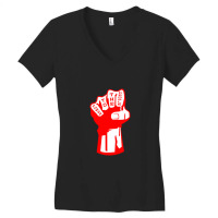 Power To The People Women's V-neck T-shirt | Artistshot