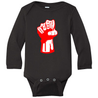 Power To The People Long Sleeve Baby Bodysuit | Artistshot