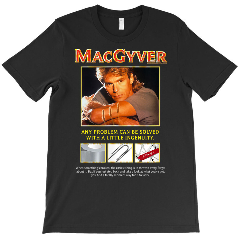 Macgyver Original Series Ingenuity T Shirt T-shirt | Artistshot