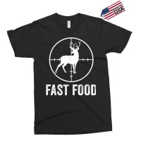 Deer Hunting Funny Hunter Gun Deer Fast Food T Shirt Exclusive T-shirt | Artistshot