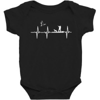 Duck Hunting Waterfowl Hunter Heartbeat T Shirt T Shirt Baby Bodysuit | Artistshot