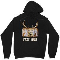 Funny Deer Hunting Season Fast Food Hunter T Shirt Unisex Hoodie | Artistshot