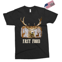 Funny Deer Hunting Season Fast Food Hunter T Shirt Exclusive T-shirt | Artistshot