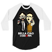 Bella Ciao Song 3/4 Sleeve Shirt | Artistshot