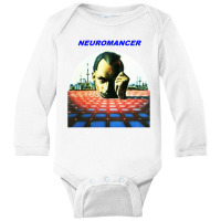 Neuromancer Book Long Sleeve Baby Bodysuit | Artistshot