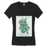 William Morris   Anemone Women's V-neck T-shirt | Artistshot