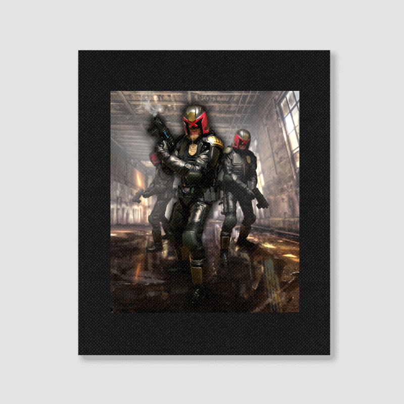 F:\tuyet Ds So6\new Folder\new Folder\tho No5 Tk58 - Dredd Movie 128sp Portrait Canvas Print | Artistshot