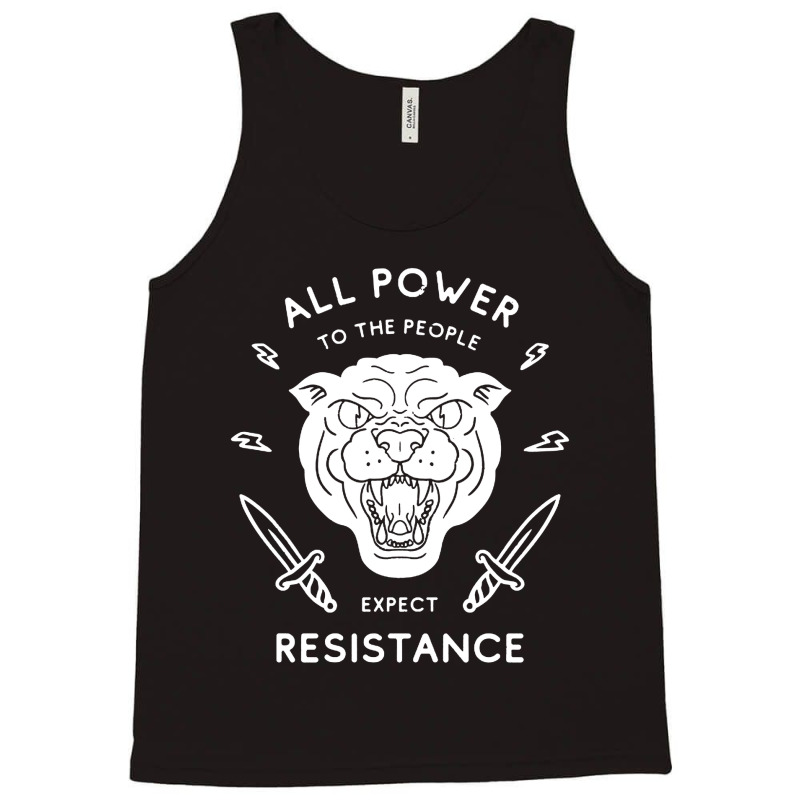 All Power To The People Tank Top by Brigjen | Artistshot