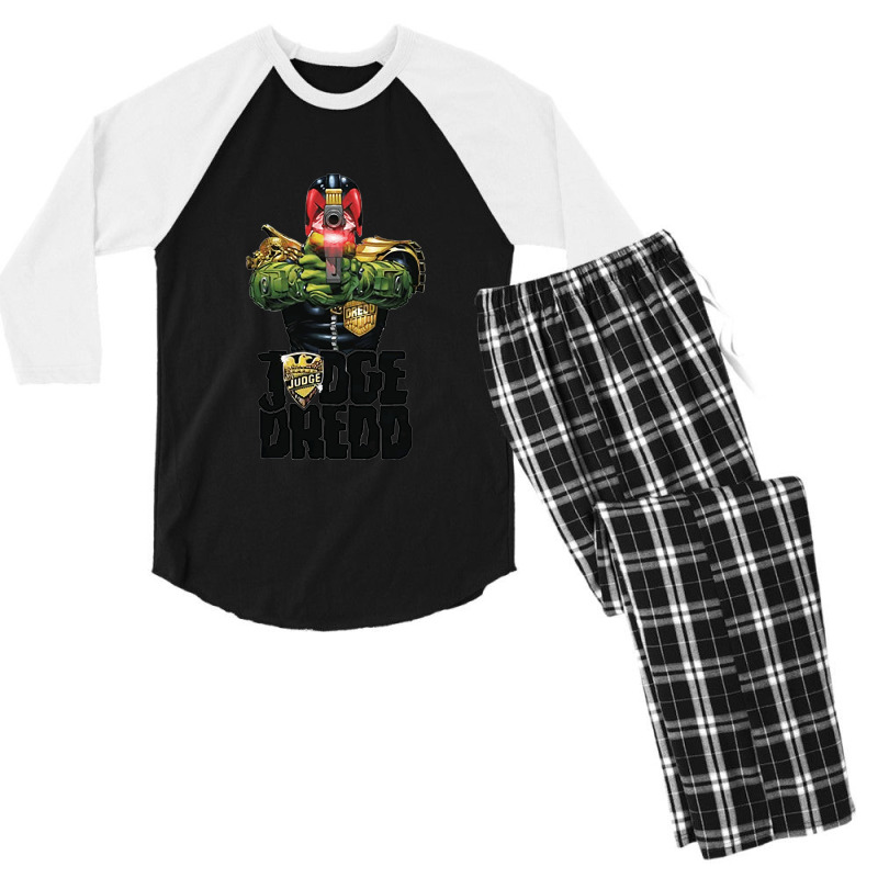 F:\tuyet Ds So6\new Folder\new Folder\tho No5 Tk58 - Dredd Movie 128sp Men's 3/4 Sleeve Pajama Set | Artistshot