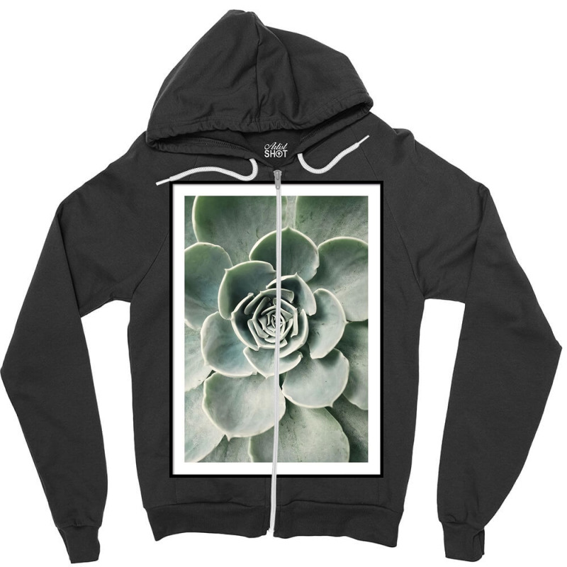 Cactus Flower  Market Zipper Hoodie | Artistshot