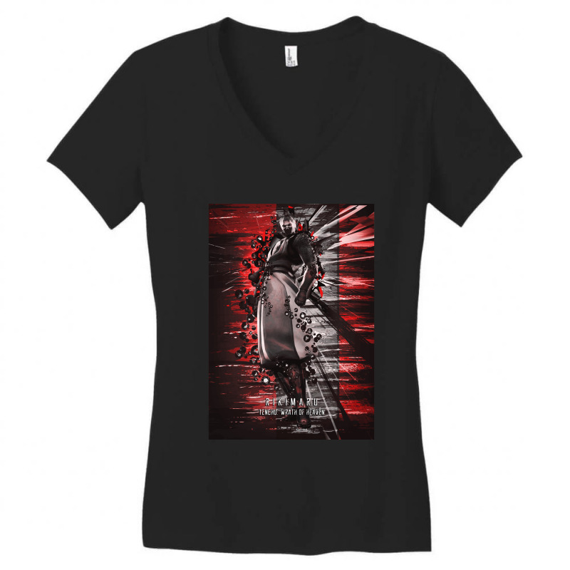 Vintage Photographic  Kendo Men Women Women's V-Neck T-Shirt by Artist-Kyler | Artistshot