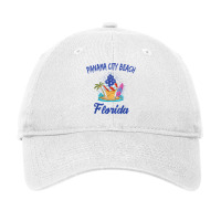 Mens Family Vacation Retro Ice Cream Florida Panama City Beach Adjustable Cap | Artistshot