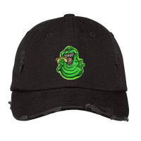 Busters The Monster Green Vintage Cap | Artistshot