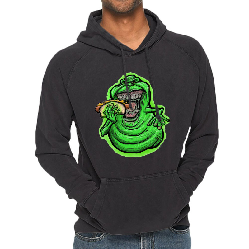 Busters The Monster Green Vintage Hoodie | Artistshot