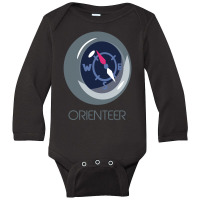 Orienteer Long Sleeve Baby Bodysuit | Artistshot