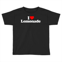 I Love Lemonade Heart   Funny T Shirt Toddler T-shirt | Artistshot