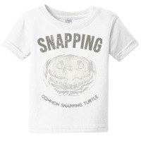 Common Snapping Turtle, Vintage Design For Reptile Lovers T Shirt Baby Tee | Artistshot