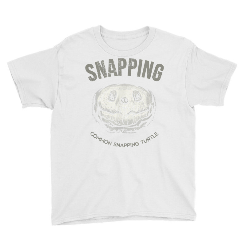 Common Snapping Turtle, Vintage Design For Reptile Lovers T Shirt Youth Tee | Artistshot