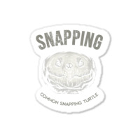 Common Snapping Turtle, Vintage Design For Reptile Lovers T Shirt Sticker | Artistshot