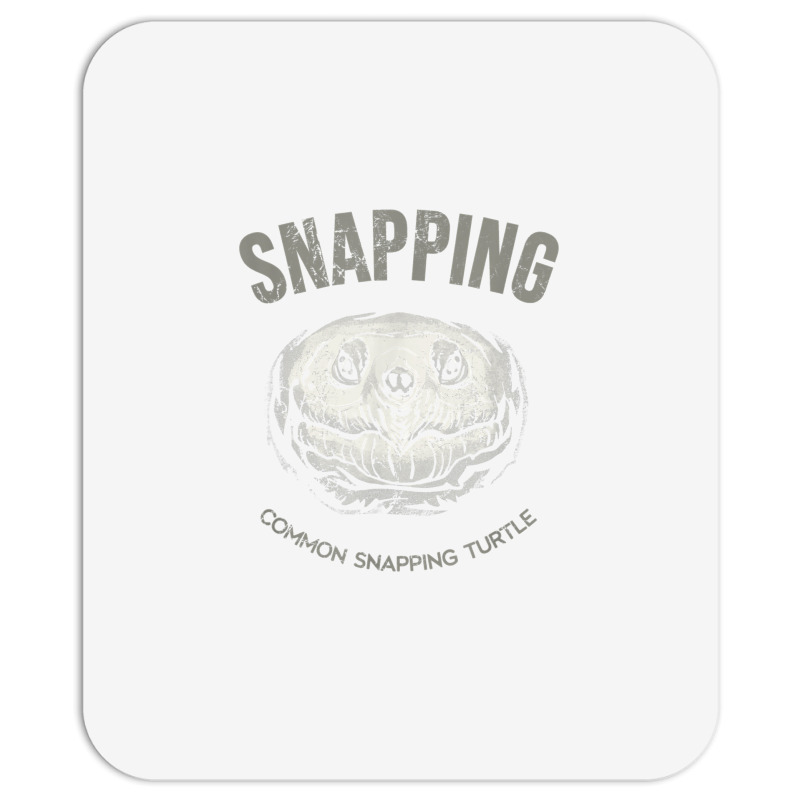 Common Snapping Turtle, Vintage Design For Reptile Lovers T Shirt Mousepad | Artistshot