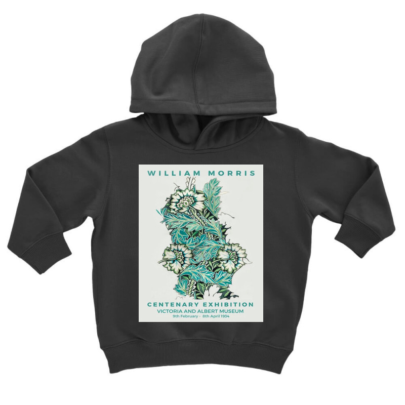 William Morris   Anemone Toddler Hoodie by Courtney J | Artistshot