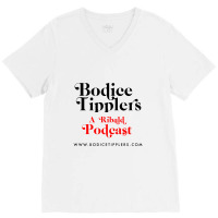 Bodice Tipplers A Ribalt Podcast Romance Novels V-neck Tee | Artistshot