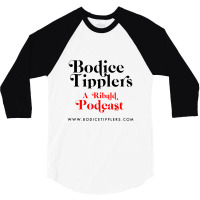 Bodice Tipplers A Ribalt Podcast Romance Novels 3/4 Sleeve Shirt | Artistshot