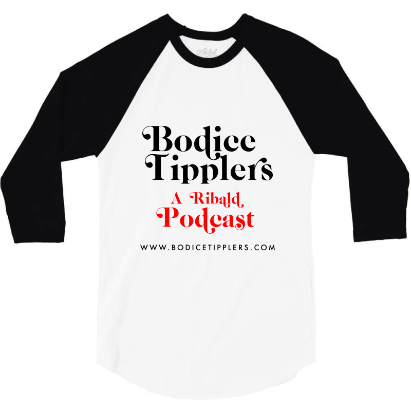 Bodice Tipplers A Ribalt Podcast Romance Novels 3/4 Sleeve Shirt by junijunah | Artistshot