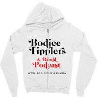 Bodice Tipplers A Ribalt Podcast Romance Novels Zipper Hoodie | Artistshot