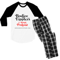 Bodice Tipplers A Ribalt Podcast Romance Novels Men's 3/4 Sleeve Pajama Set | Artistshot