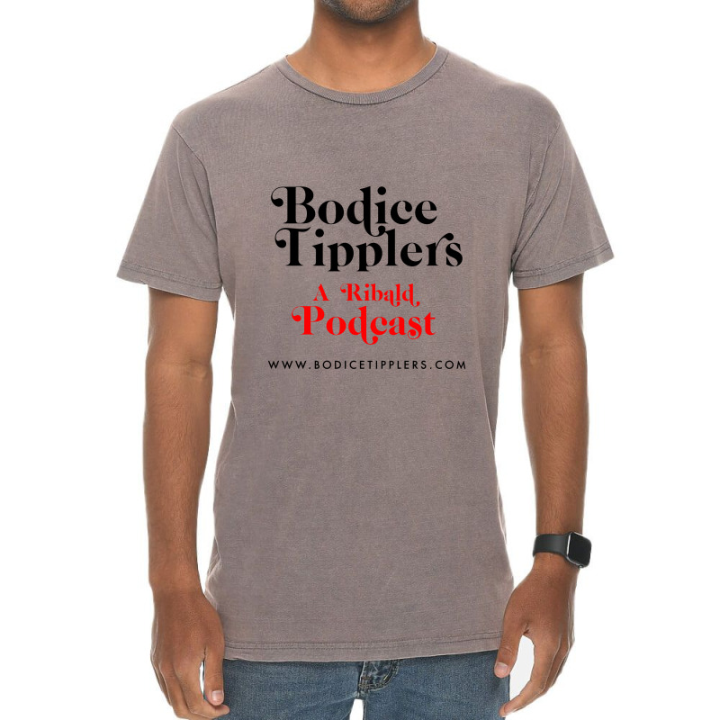 Bodice Tipplers A Ribalt Podcast Romance Novels Vintage T-Shirt by junijunah | Artistshot