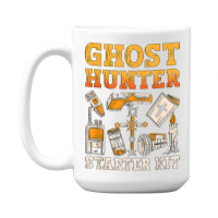 Ghost Hunter Starter Kit Paranormal Hunting Ghost Hunter T Shirt 15 Oz Coffee Mug | Artistshot