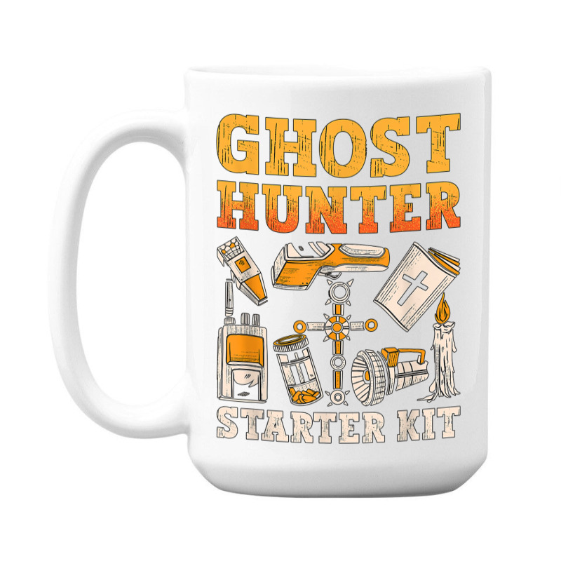 Ghost Hunter Starter Kit Paranormal Hunting Ghost Hunter T Shirt 15 Oz Coffee Mug | Artistshot