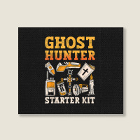 Ghost Hunter Starter Kit Paranormal Hunting Ghost Hunter T Shirt Landscape Canvas Print | Artistshot