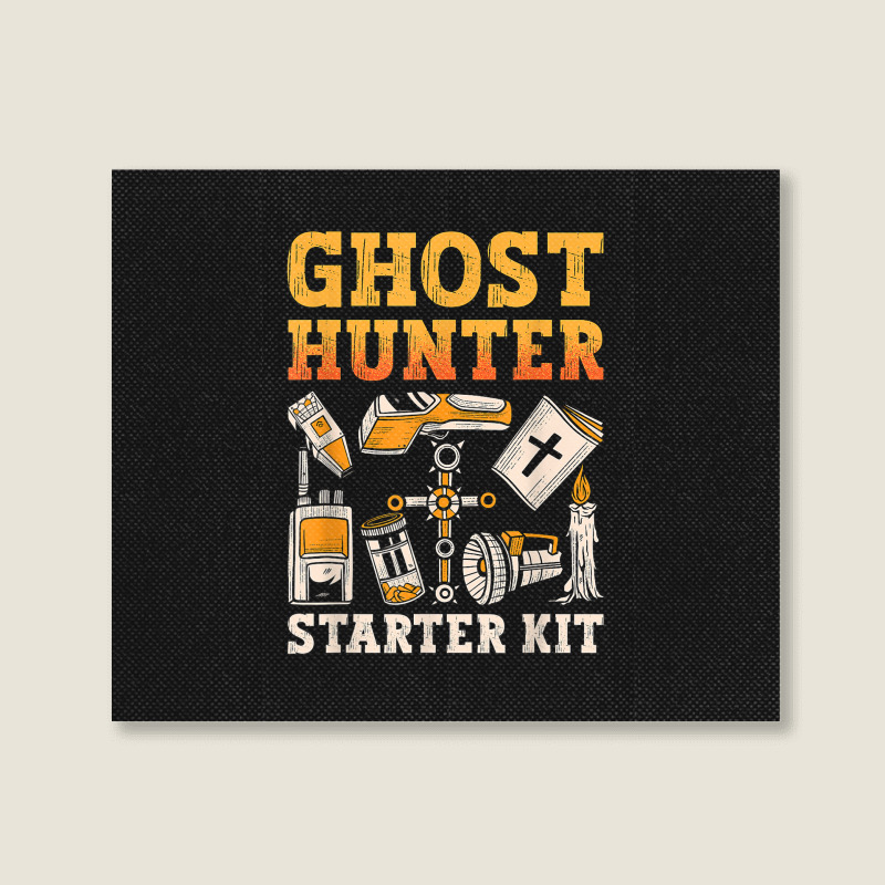 Ghost Hunter Starter Kit Paranormal Hunting Ghost Hunter T Shirt Landscape Canvas Print | Artistshot