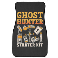 Ghost Hunter Starter Kit Paranormal Hunting Ghost Hunter T Shirt Front Car Mat | Artistshot