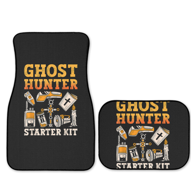 Ghost Hunter Starter Kit Paranormal Hunting Ghost Hunter T Shirt Full Set Car Mats | Artistshot