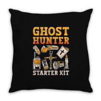 Ghost Hunter Starter Kit Paranormal Hunting Ghost Hunter T Shirt Throw Pillow | Artistshot