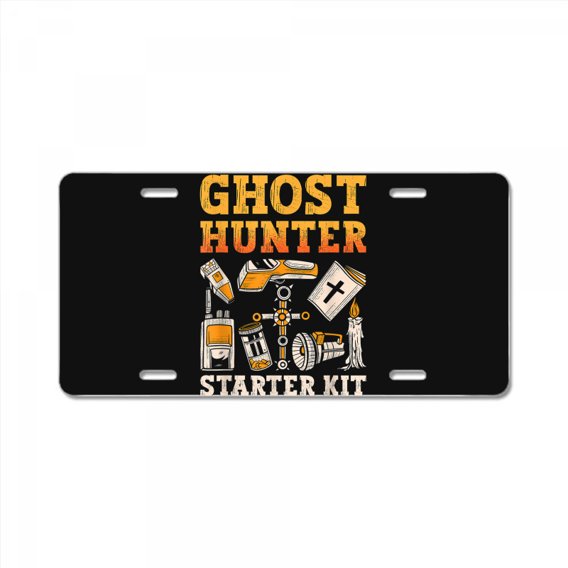 Ghost Hunter Starter Kit Paranormal Hunting Ghost Hunter T Shirt License Plate | Artistshot