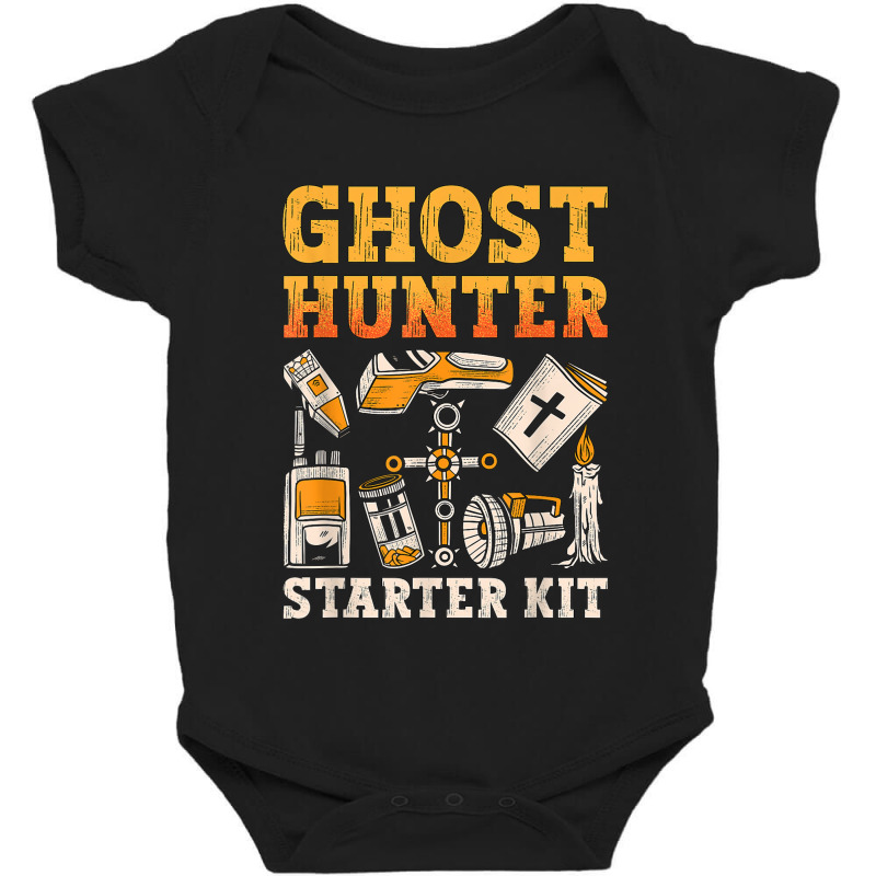 Ghost Hunter Starter Kit Paranormal Hunting Ghost Hunter T Shirt Baby Bodysuit | Artistshot