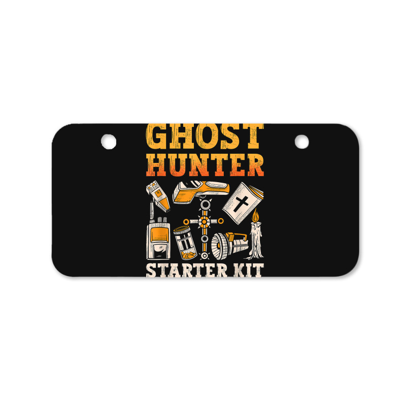 Ghost Hunter Starter Kit Paranormal Hunting Ghost Hunter T Shirt Bicycle License Plate | Artistshot