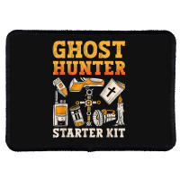 Ghost Hunter Starter Kit Paranormal Hunting Ghost Hunter T Shirt Rectangle Patch | Artistshot