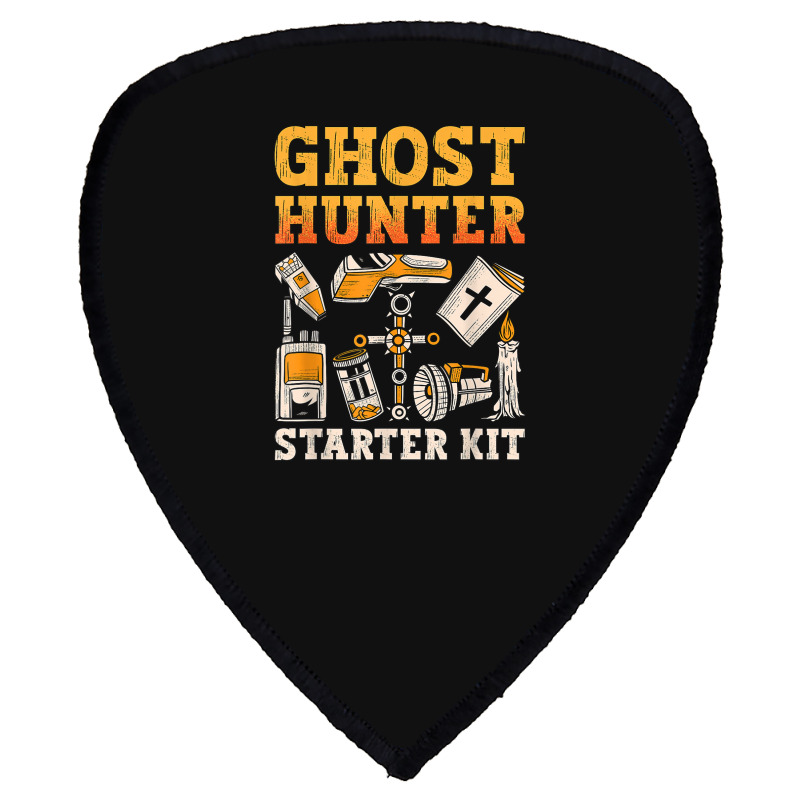 Ghost Hunter Starter Kit Paranormal Hunting Ghost Hunter T Shirt Shield S Patch | Artistshot