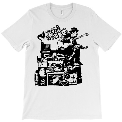 Tom Waits T Shirt Vintage Tom Waits Shirt Vintage Band Tees Cool Piano T-shirt Designed By Tee Shop