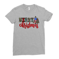 Merry Christmas Ladies Fitted T-shirt | Artistshot