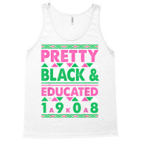 Pretty Black And Educated J15 Founder's Day Aka Women T Shirt Tank Top | Artistshot