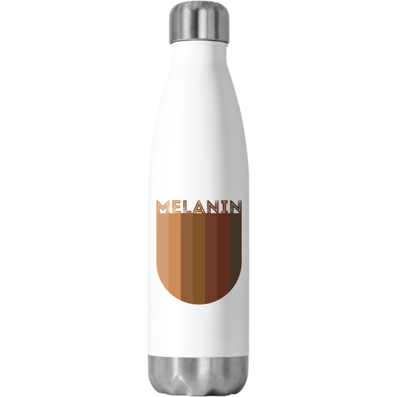 Drippin Melanin Shirt For Women Pride   Gifts Black History Essential Stainless Steel Water Bottle | Artistshot