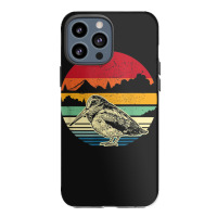 Hunting Woodcock Bird  Retro Cloudly Nature Art Hunter T Shirt Iphone 13 Pro Max Case | Artistshot