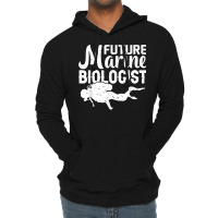 Future Marine Biologist Ocean Life Biology Student T Shirt Lightweight Hoodie | Artistshot