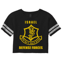 Idf Israeli Army Defense Force Jewish State Pocket Hoodie Scorecard Crop Tee | Artistshot